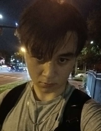 A picture of me out on a nightwalk.